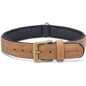 Beeztees hondenhalsband Balacron Ax bruin 52-62 x 3 cm