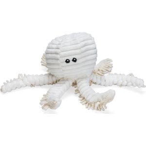 Beeztees hondenspeelgoed octopus Okki gerecycled beige 26 x 13 x 13 cm