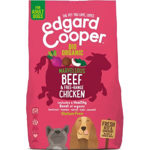 Edgard & Cooper hondenvoer Bio rund en kip adult 700 g