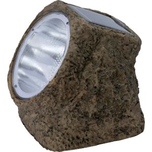 Intratuin solar grondspot bruin 14 x 11,5 x 11 cm