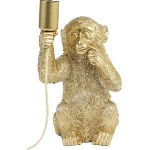 Light & Living tafellamp Monkey goud 19,5 x 20 x 34 cm