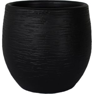 HS Bloempot binnen Osaka zwart Ø 24 H 22 cm