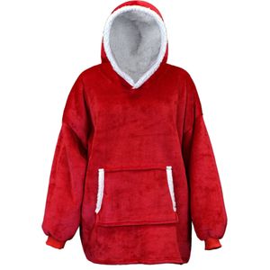 Unique Living hoodie Manon rood onesize