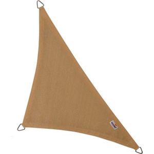 Nesling schaduwdoek Coolfit beige driehoek 400 x 570 cm