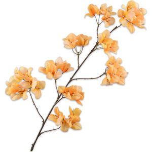 Silk-Ka kunstbloem Bougainvillea geel 120 cm