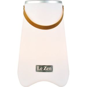 Le Zen wijnkoeler Original met LED en speaker wit 25 x 25 x 38 cm