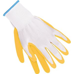 Talen Tools tuinhandschoenen maat M foam/latex oranje