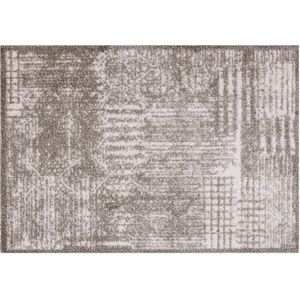 MD Entree Droogloopmat Soft and Deco Vintage taupe 50 x 70 cm