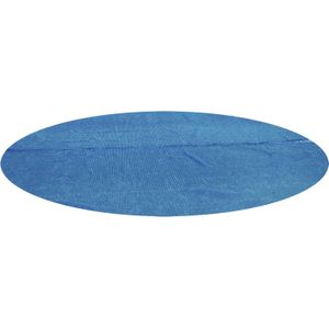 Bestway zwembad afdekzeil Flowclear rond blauw D 356 H 2 cm