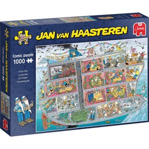 De Kattenshow (1000 Stukjes) - Jan van Haasteren Puzzel