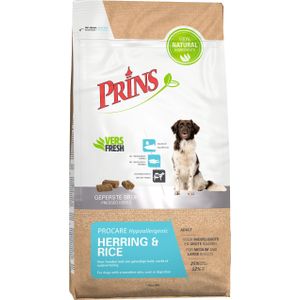 Prins hondenvoer ProCare Hypoallergenic haring en rijst 3 kg