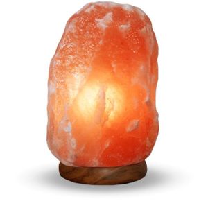 Himalaya Salt Dreams tafellamp Rock oranje D 14 H 19 cm