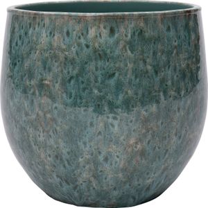 Bloempot binnen Madeleine groen Ø 24 H 24 cm | Intratuin