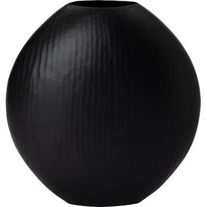 Intratuin vaas Rance zwart 35 x 13 x 35 cm