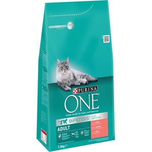 Purina One kat adult zalm&verse groente 1,5 kg