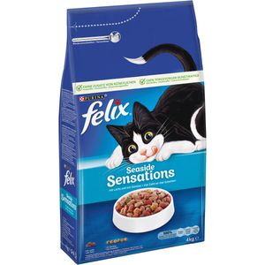 Felix Seaside Sensations kattenvoer vis 4 kg