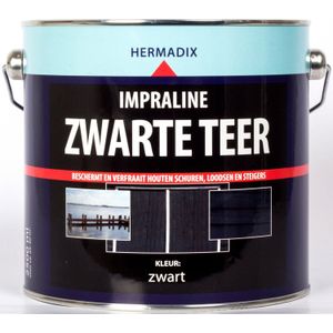 Hermadix Impraline Zwarte Teer 2,5 l