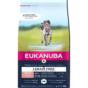 Eukanuba hondenvoer graanvrij zeevis large / x-large senior 3 kg