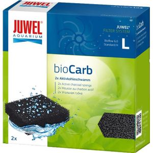 Juwel actieve koolstofspons bioCarb L 2 stuks