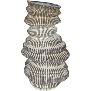 Van manen vaas Modern bruin 21,5 x 20,5 x 38 cm