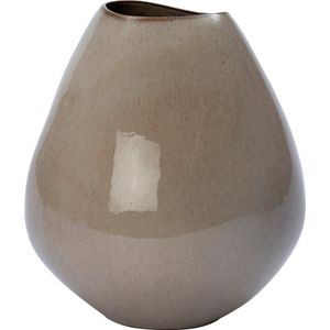 Intratuin vaas Eskil taupe D 36 H 41 cm