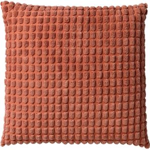 Dutch Decor ROME - Sierkussen 45x45 cm - 100% polyester - effen kleur - Muted Clay - roze - Inclusief binnenkussen
