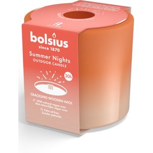 Bolsius Buitenkaars Summer Nights Ivoor - 8 cm / ø 9 cm