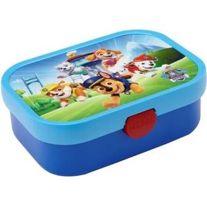 Mepal lunchbox Campus – Broodtrommel met vakjes voor kinderen – Geschikt voor 4 boterhammen – Paw Patrol Pups