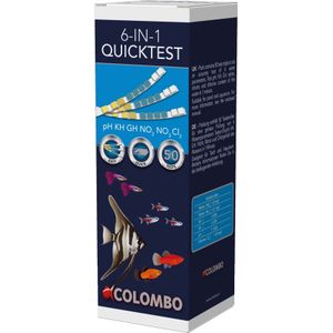 Colombo Aqua Quicktest 6-in-1 50 stuks
