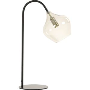 Light & Living tafellamp Rakel zwart 28 x 17 x 50,5 cm
