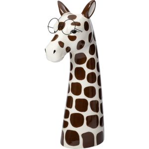 Bloempot binnen Giraffe met bril multi 17,5 x 11,4 x 35,5 cm | Intratuin