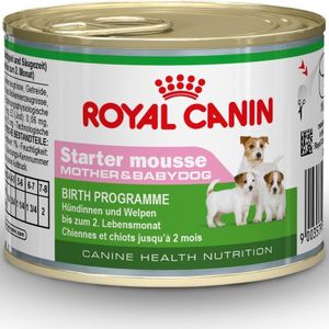 Royal Canin hondenvoer Starter Mousse Mother & Babydog 195 g