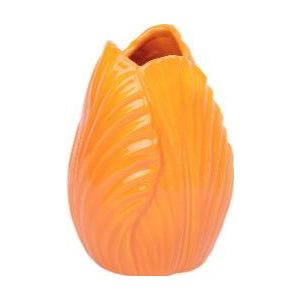 House of Nature vaas Beau oranje D 14 H 20 cm