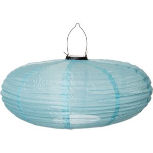 Intratuin solar lampion blauw D 50 H 48 cm