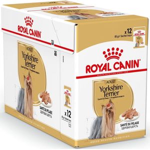 Royal Canin hondenvoer Yorkshire Terrier Wet adult 85 g 12 stuks
