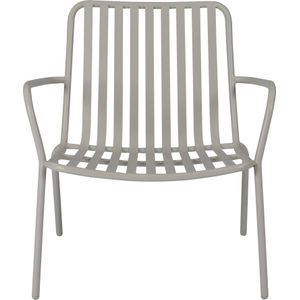 Intratuin - Melle - Loungestoel - Taupe - Gecoat Staal