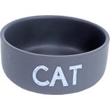 Boon kattenvoerbak cat grijs D 12 H 5 cm