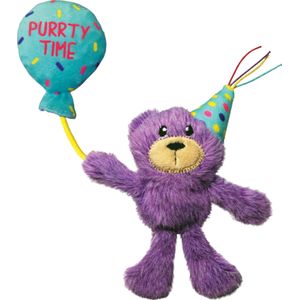 Kong kattenspeelgoed birthday teddy 23,5 x 9,6 x 3,5 cm