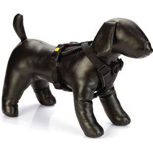 Beeztees hondentuig Parinca Premium zwart 45-57 x 2 cm