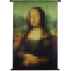 HD Collection wandkleed Mona Lisa bruin 83 x 110 cm