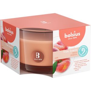 Bolsius geurkaars True Scents fruitig oranje 24 uur D 9 H 6,3 cm