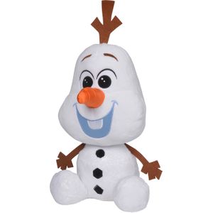 Disney knuffel Olaf Frozen wit 18 x 20 x 42 cm