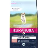 Eukanuba hondenvoer graanvrij zeevis small / medium senior 3 kg