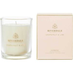 Riverdale - Boutique Geurkaars in pot Grapefruit & Lime - 10cm - nude Diverse