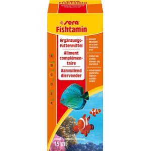 Sera visvoer Fishtamin 15 ml
