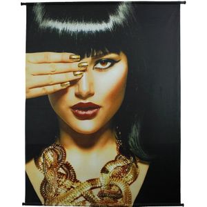 HD Collection wandkleed Cleo goud 140 x 170 cm