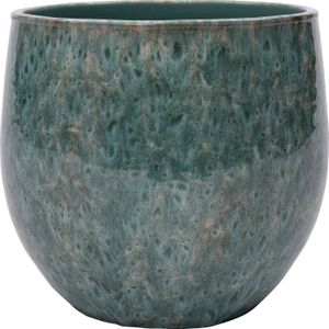 Bloempot binnen Madeleine groen Ø 14 H 14 cm | Intratuin