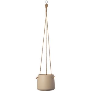 Intratuin hangpot Joan beige D 18,5 H 15 cm