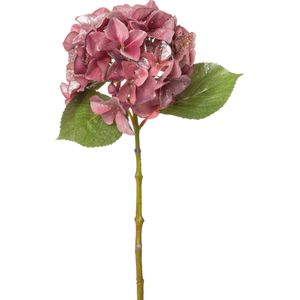 Intratuin kunstbloem Hortensia 48 cm roze