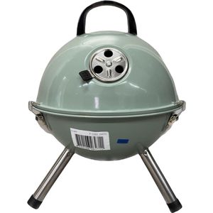 Intratuin houtskool barbecue Bolly groen D 32 H 45 cm